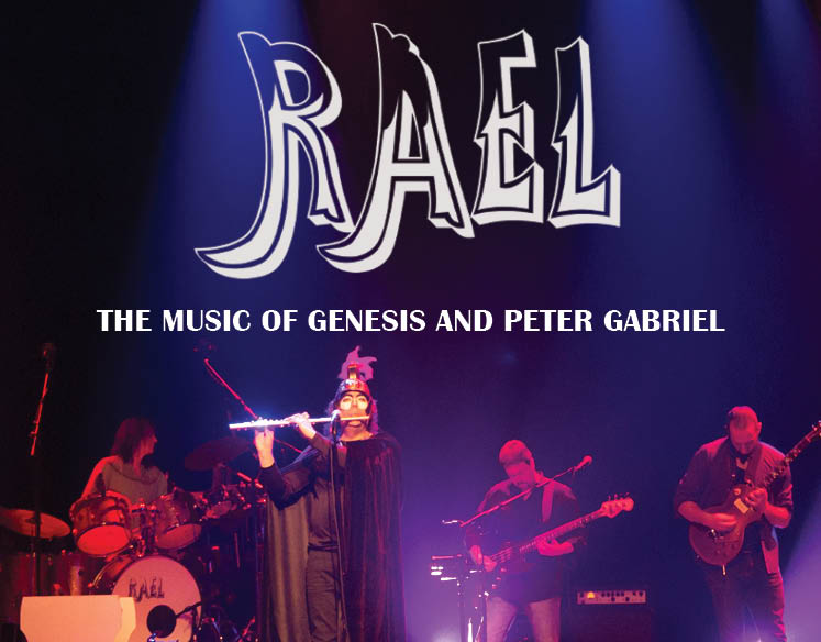  NBPAC presents RAEL  The Music of Early Genesis  and Peter Gabriel  