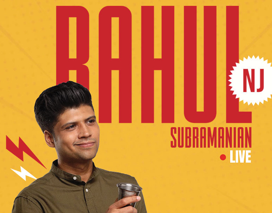   OHO Productions presents  Rahul Subramanian Live  